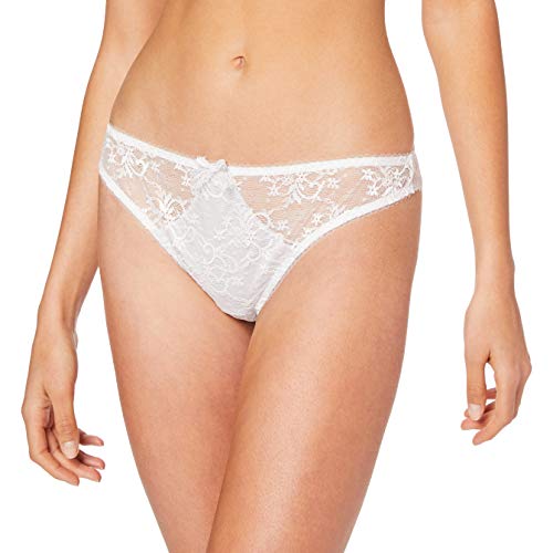 Aubade Tanga para Mujer - modelo: Courbes Divines Blanco Talla EU: 42 (Talla FR: 4)