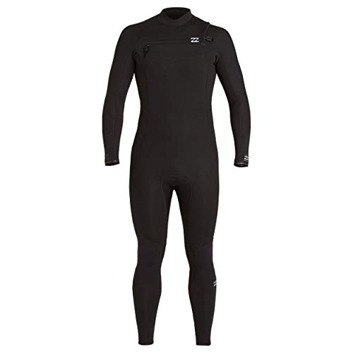 BILLABONG Traje de Neopreno Absolute 4/3mm Chest Zip GBS Hombre - Negro - Capas de Capa térmica cálida Forro de Furnace Fácil Estiramiento