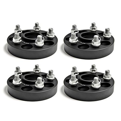 BLOXSPORT aluminio 6061T6 forjado hubcentric Separadores de rueda, para Forester Impreza WRX STI Legacy Outback VX GT86 FRS,4pcs 25mm de groso, 5x100 cb56.1mm,12x1.25