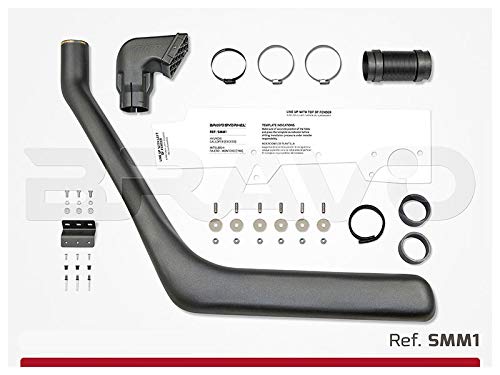 BRAVO SMM1 Snorkel en ABS para Pajero/Montero 1991 a 2003