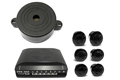 Carall - SP3016 - Kit de 6 sensores de aparcamiento traseros desmontables para coche grande, compatibles con SUV Jeep Station Wagon Furgone SB-301S-6