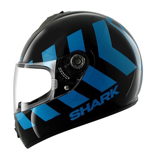 Casco de Moto Shark S600 PINLOCK No Panic KBK, Azul, L