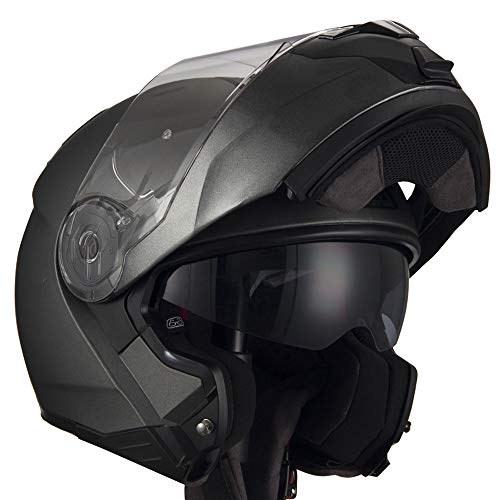 Casco Modular NZI Combi 2 Duo Antracita Mate (XL)