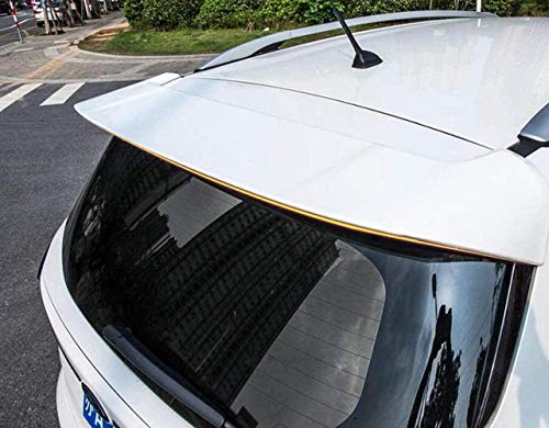 CCIG Spoiler Trasero, Alerón De Labio De La Tapa del Maletero Trasero, para Ford Escape Kuga 2018 2019 Abs Alerón Trasero, Negro, Negro, Negro, Blanco