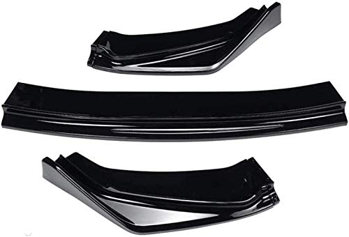 CCIG Un Juego De Labios del Parachoques Delantero del Coche Kit De Cuerpo Difusor Deflector Spoiler Splitter Protector De Labios para Ho-Nda para Fit For Jazz 2014 2015 2016 2017,