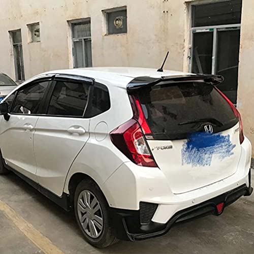 Coche ABS Alerón Traserode labio de techo para Honda Fit Jazz 2014-2020, Trasero Techo Maletero Spoiler Cola Lip Spoiler