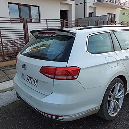 Coche ABS Alerón Traserode labio de techo para Volkswagen VW Passat B8 Variant 2016 2017 2018 2019, Trasero Techo Maletero Spoiler Cola Lip Spoiler