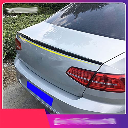 Coche Spoiler Ajuste para VW Passat B8 Spoiler 2017-2018 Volkswagen Passat B8 Spoiler ABS Material de plástico Coche Trasero Color Trasero Spoiler (Color : Unpainted)