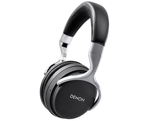 Denon AH-GC20 Negro, Plata Supraaural Diadema - Auriculares (Supraaural, Diadema, 5-40000 Hz, 1000 MW, 102 dB, 100 Ω)