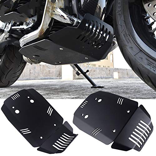 DER Motocicleta For BMW R 1200 Nueve T Ninet R9T Scrambler Puro Corredor Urbano G 2014-2020 Motor Base Chasis Guardia Protector de la Placa de Deslizamiento Motocicleta (Color : Black)