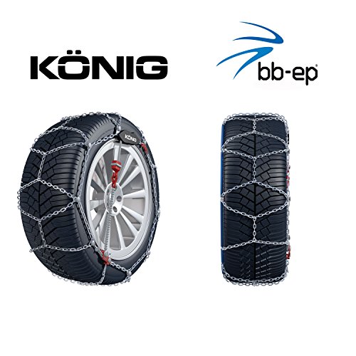 feinglie drige Cadena de nieve Thule 9 mm (9719050599) para Seat Mii con el tamaño de neumático 165/70 R14 en Juego con alta calidad Guantes – cg9050