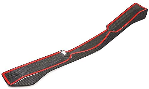 Fibra Carbon Coche Parachoques Alerón Delantero Labio Spoiler para Alfa Romeo Giulia 2017-2020, Choque Splitter Difusor Del Cubierta Proteccion Kit Carrocería