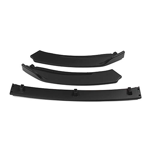 Fibra de Carbono Look Car Parachoques Delantero Splitter Lip Spoiler Difusor Protector Guard Body Kit Trim   , para Skoda Octavia 2015-2019