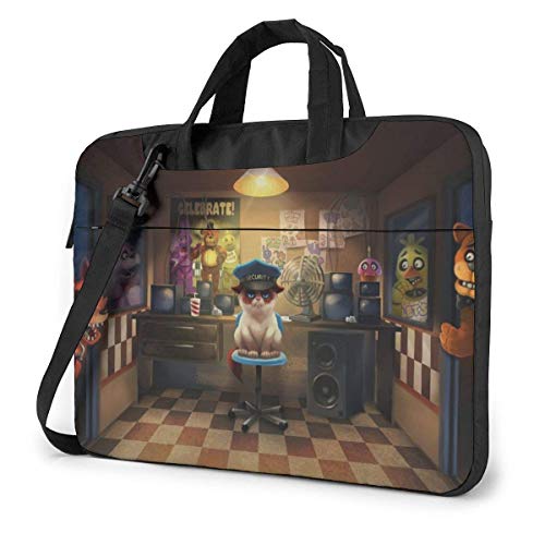 Five Nights at Freddy's Laptop Bag Tablet Briefcase Funda de protección portátil de 15,6 pulgadas