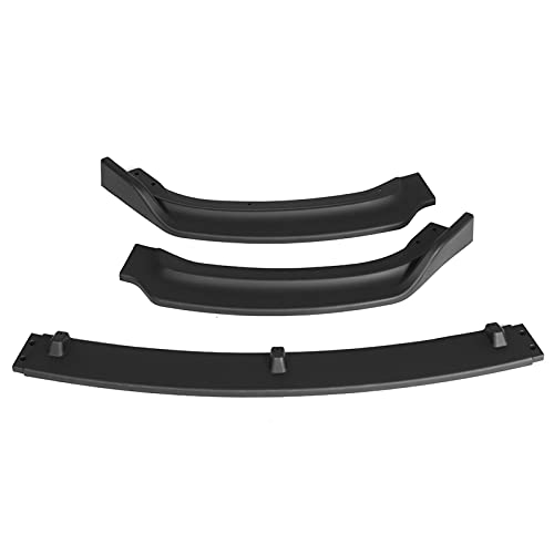 FYLYHWY F30 F35 ABS ABS Frontal Splitter Spoiler SPOYER DIFUSER DIFUSOR DE DIFUSOR DE LA Cubierta del Cuadro para fit for b m w 3 Serie F30 F35 2016-2019 (Color : Matte Black)