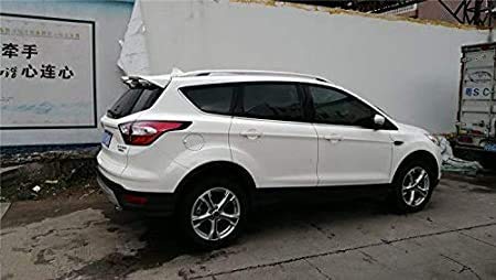 GODLV Coche ABS Trasero Alerón Maletero, para Ford Escape Kuga ST Spoiler 2013-2018,Rear Spoilers, Car Tailgate Boot Lid Wing Modified Styling Kits Accessories