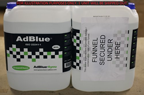 GreenChem Solución para Combustible para Coche de 20 L con Pico AdBlue