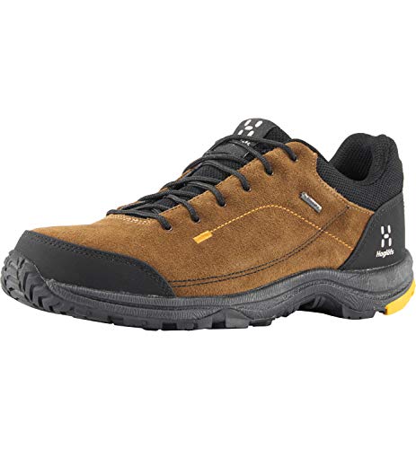 Haglöfs Krusa Gore-Tex, Zapatillas Deportivas Mujer, 4LL-Teak Brown/True Black, 40 EU