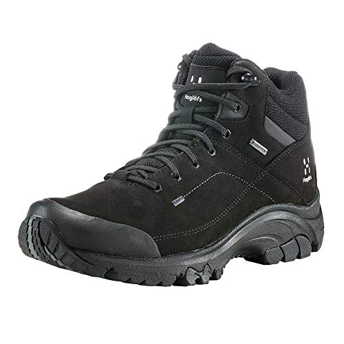 Haglöfs Ridge Mid GT Botas de Senderismo, Mujer, Negro (True Black 2c5), 38 EU (5 UK)