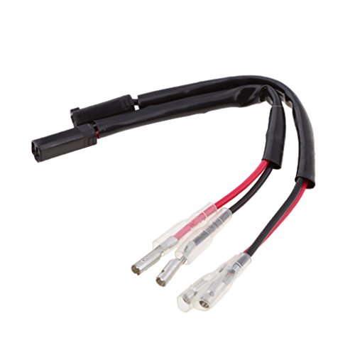 Homyl - Adaptador de cableado de luces intermitentes para motocicleta, repuesto para Suzuki