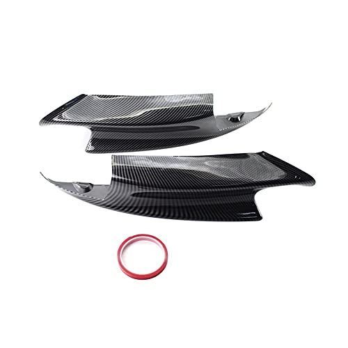 HUAZHUANG-Home 1 par Frontal Splitters Spoiler Spoiler Lips Fibra de Carbono Ajuste para BMW E90 E92 E93 M3 2007-2013