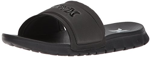 Hurley Fusion Slide Sandalias Deportivas, Mujer, Negro (Black/White 010), 39 EU