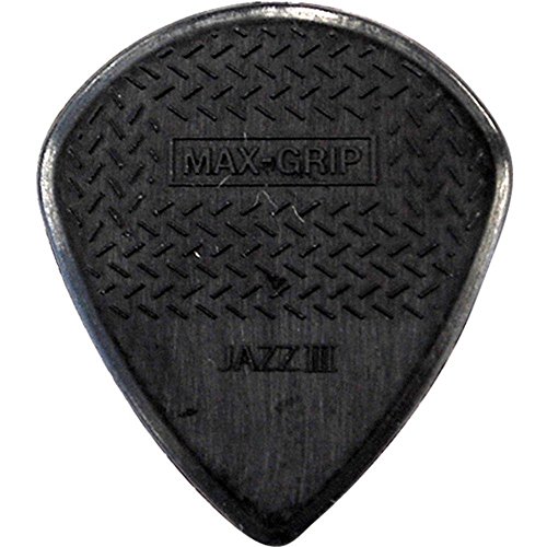 Jim Dunlop 471R3S Guitar Picks, Black