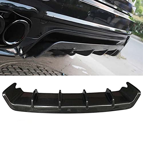 Kit de carrocería de coche pequeño parachoques labio pala Spoiler difusor trasero para Porsche Cayenne 958 GTS Tuning 2015-2018, fibra de carbono