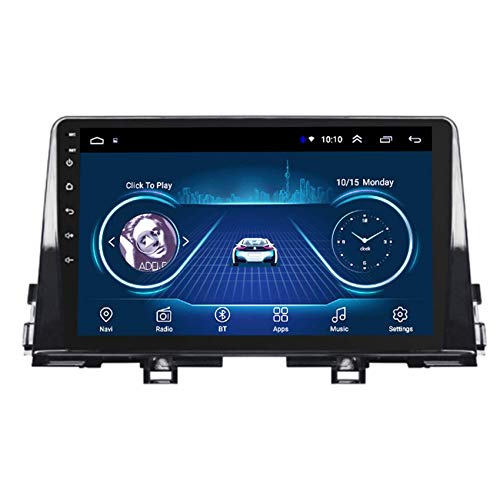 KLL Double DIN Autoradio para Kia PICANTO 2016-2019 Pantalla Táctil HD 1080P Soporte Radio FM/RDS DSP Reproductor MP5 Controles del Volante Salida De Video(con Cámara Trasera),WiFi+4g,2+32G