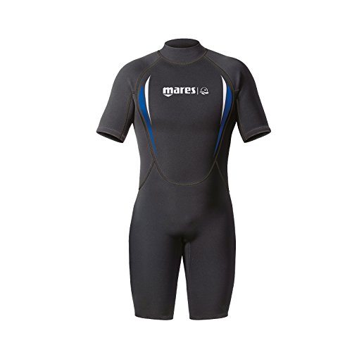 Mares Shorty Tauchanzug Manta Traje para Buceo, Hombre, Negro, S3