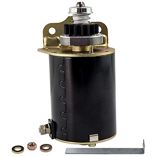 maXpeedingrods Motor de Arranque, 12V Motor de Marcha para 8 a 16 HP 11-17, Sustituye a Cortacésped con Conductor, Compatible con 497595 693054 494990 394805 499521, Inicio Rápido y Instalación Fácil