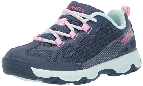 Merrell Chameleon KO Update, Zapatillas de Senderismo Unisex Adulto, Azul (Navy/Turquoise), 38 EU