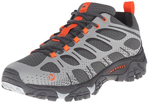 Merrell Moab Edge, Zapatillas de Senderismo Hombre, Gris (Grey), 41.5 EU (7.5 UK)