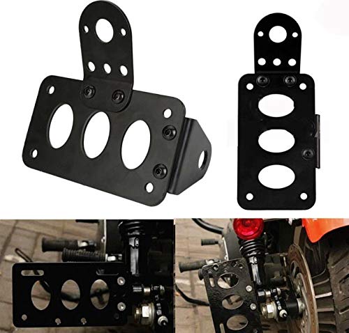 Motocicleta Lateral Soportes para matrícula para Harley Universal