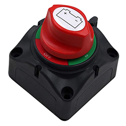 #N/a INTERRUPTOR SELECTOR de BATERÍa DOBLE de 12 / 24V DESCONECTAR para