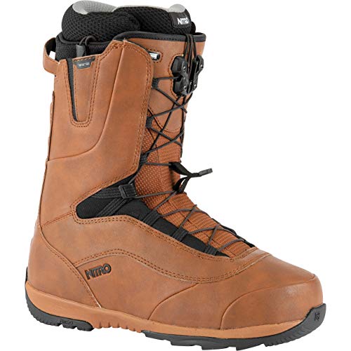 Nitro Snowboards Venture TLS Botas de Snowboard, Hombres, Brown, 295