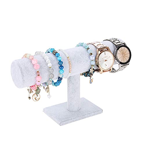 OH Soporte de Joyería para el Organizador de Joyas, Adornos de la Barra de T-Bar Que Muestra el Soporte de la Pulsera Del Reloj Del Reloj Del Soporte Del Soporte Del Soporte Del Sop