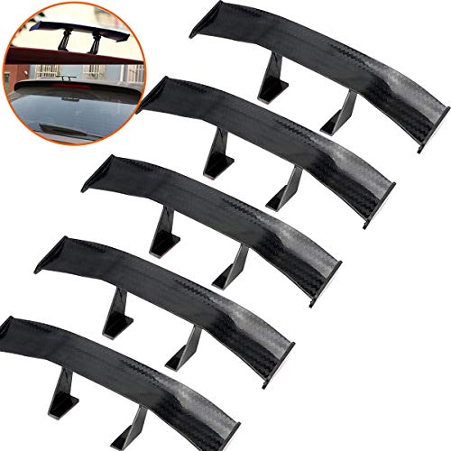 Osuter Alerón Trasero para Coche,5PCS Spoiler Trasero Universal Decoración Coche Mini Spoiler Ala para Varios Coches