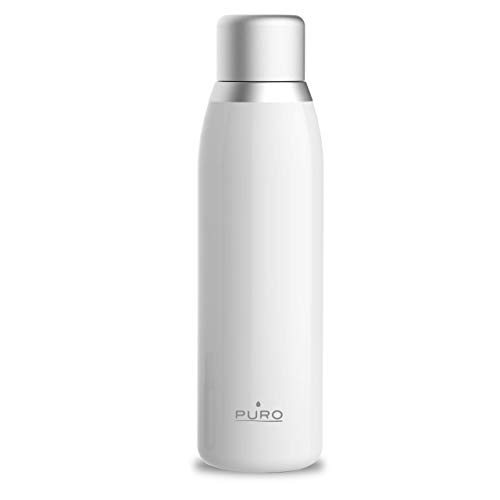 Puro Smart Bottle Acero Inoxidable 500ml Blanca