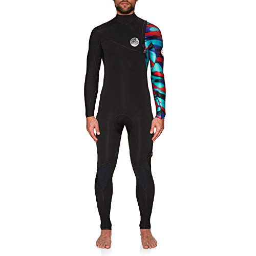 RIP CURL E-Bomb Pro 3 / 2mm Zip Free Wetsuit Multicolor - Easy Stretch Ligero