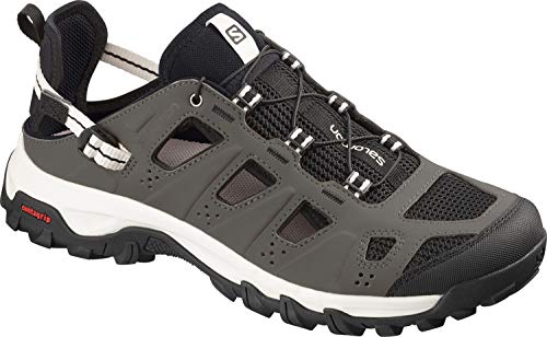 Salomon Evasion Cabrio, Zapatillas de Senderismo Hombre, Marrón (Bungee Cord/Vanilla Ice/Black Bungee Cord/Vanilla Ice/Black), 46 2/3 EU