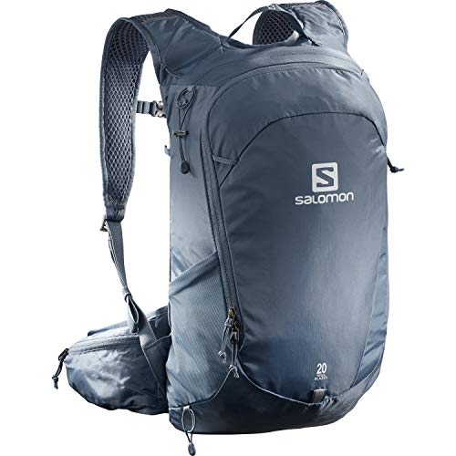 Salomon Trailblazer 20 L Mochila multifuncional con comodidad 3D y compatibilidad con el sistema de hidratación para el senderismo