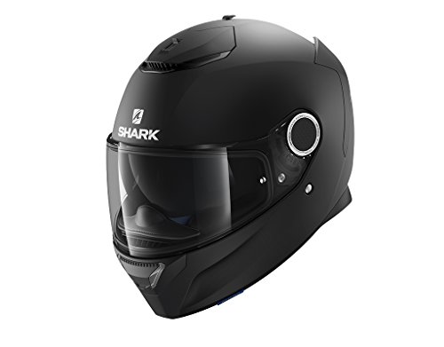 Shark Casco para moto Hark Spartan Blank, negro, talla XL