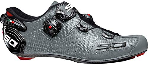 SIDI Shoes Wire 2 Matt Carbon, Scape Ciclismo Hombre, Gris Mate Negro, 46