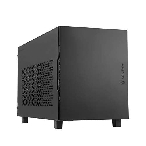 SilverStone Technology SUGO 15, Negro, Mini-ITX, Aluminio, Acepta Tarjetas gráficas de tamaño Completo y 3 zócalos/ATX PSU / 240mm AIO, USB Tipo-C x 1, SST-SG15B