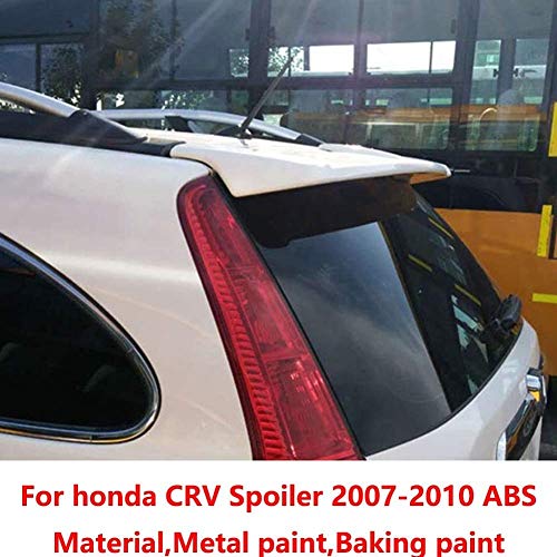 SIOM Alerón Trasero De Material Abs Adecuado para Honda CRV Spoiler 2006-2011 Alerón Trasero, Blanco, Blanco