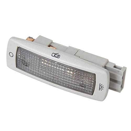 SODIAL Luz De CúPula DespuéS De Leer El Mapa De Coche 3B0947291 B para Volkswagen Golf Passat Tiguan Caddy Skoda Gris