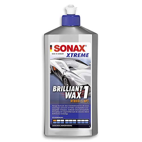 SONAX 02012000-544 XTREME BrilliantWax 1 Hybrid NPT, cera brillo (500 ml)