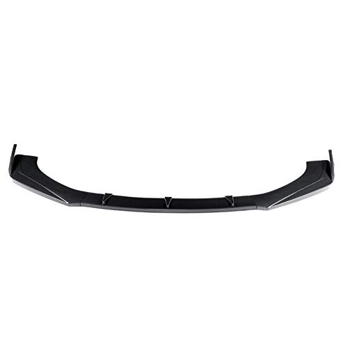 Splitter de labio de parachoques del coche 3x Universal Car Frontal Bumper Splitter Difuser Difuser Spoiler Fit For Mitsubishi Lancer Evolution Eclipse Fit For Toyota Corolla Camry, Frontal Parachoque