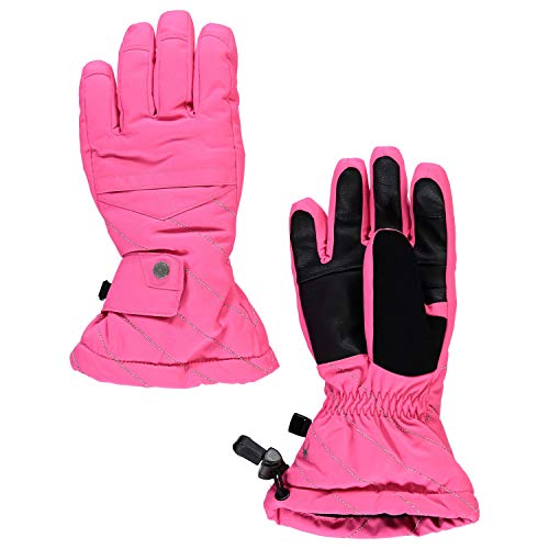 SPYDER Girls Synthesis Guantes, Niñas, Bryte Bubble, L